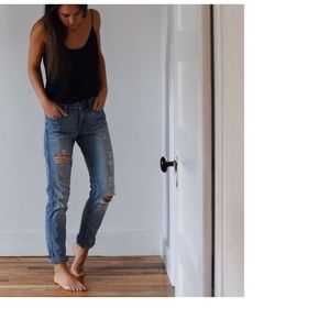 J. Crew Broken In Boyfriend Jeans
